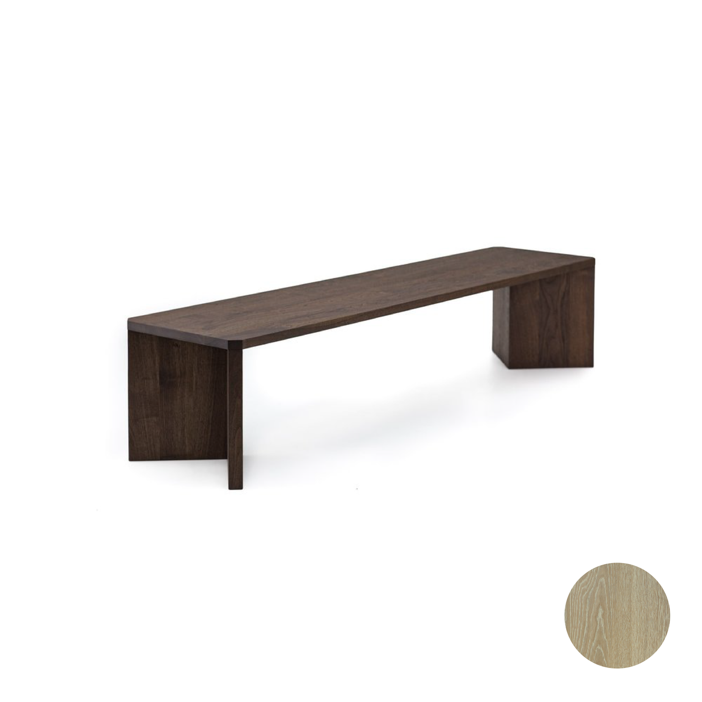 Hawkins Bench in Nordic White Oak