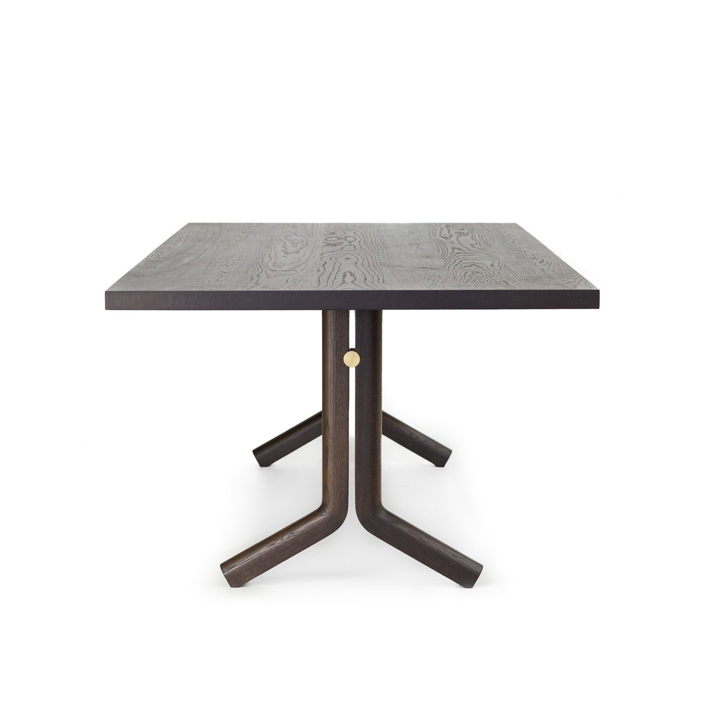 Morris Pedestal Table in Chestnut Oak (108x42x29)