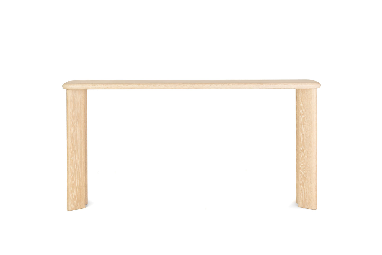 Rees Console in Nordic White Oak (80x15x36)