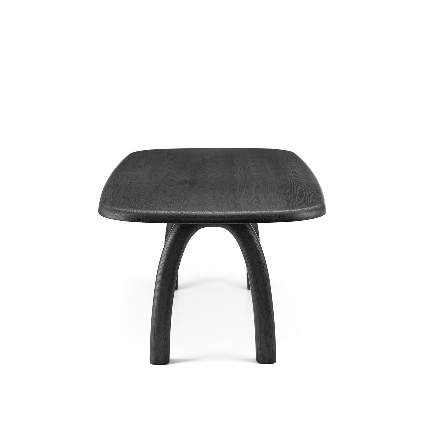 Azure Dining Table in Black Oak