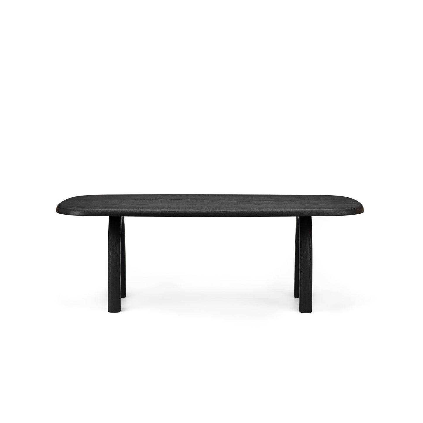 Azure Dining Table in Black Oak