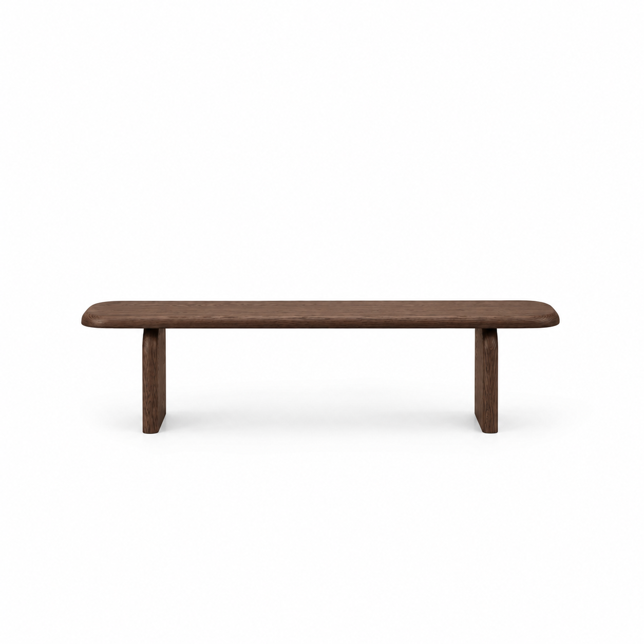 Azure Bench in Natural Walnut (72x15x18)