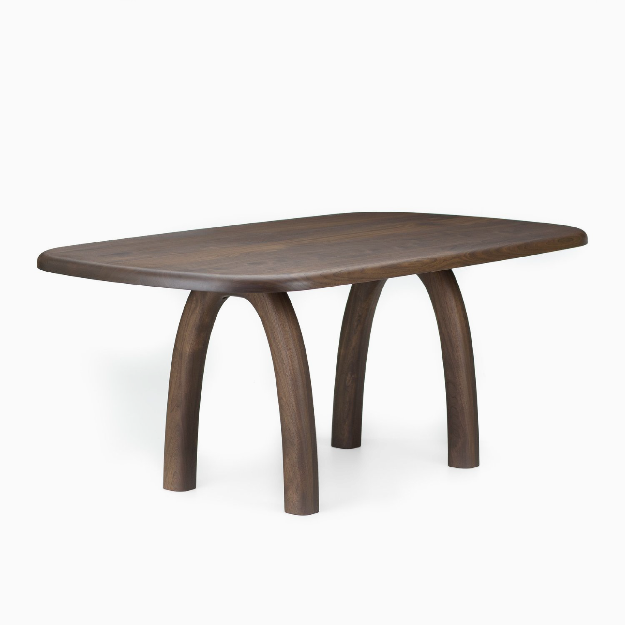 Azure Dining Table in Natural Walnut