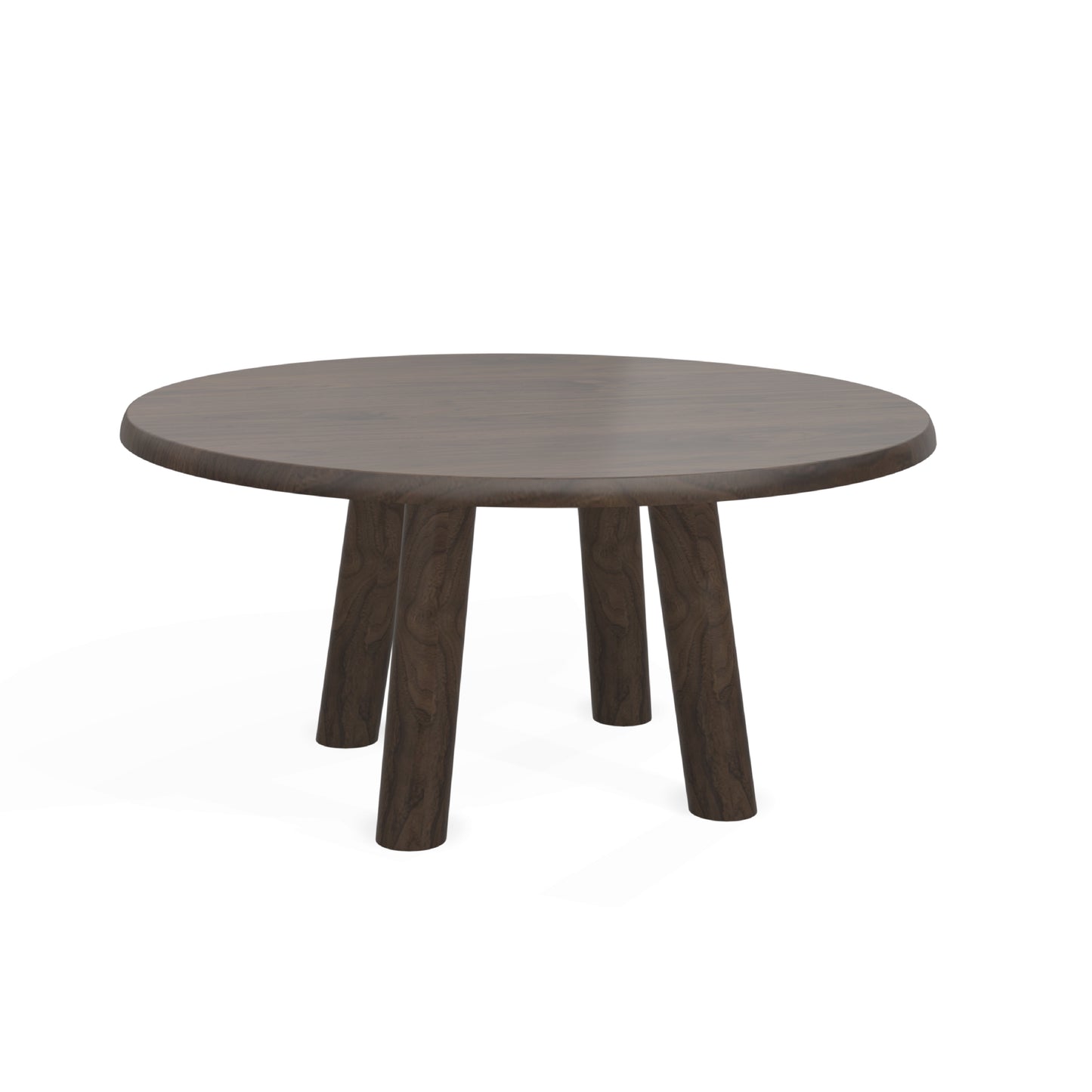 Essential Round Table in Natural Walnut