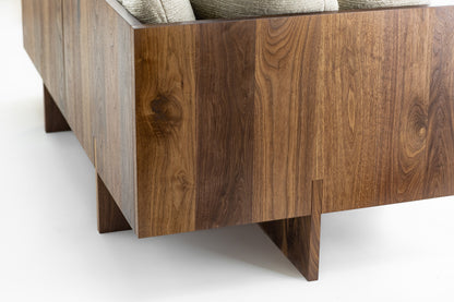 Florence Sofa in Chestnut Oak (114x28x30)
