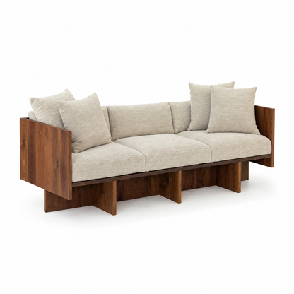 Florence Sofa in Chestnut Oak (114x28x30)