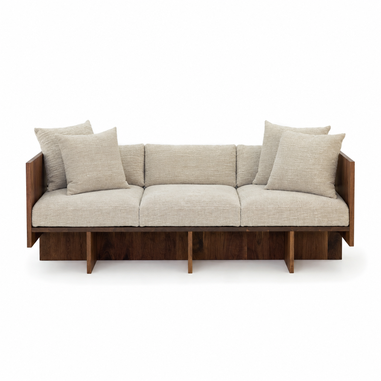 Florence Sofa in Chestnut Oak (114x28x30)