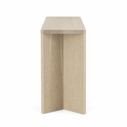 Hawkins Console in Nordic White Oak (82x14x26)