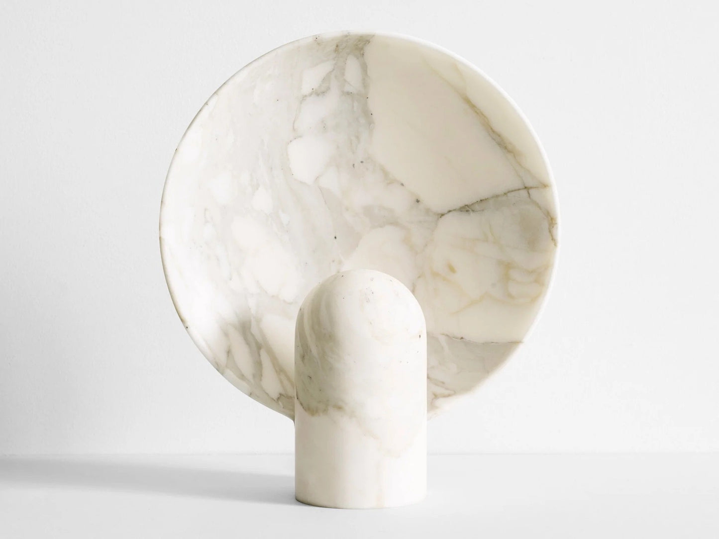 Surface Sconce in Calacatta Marble