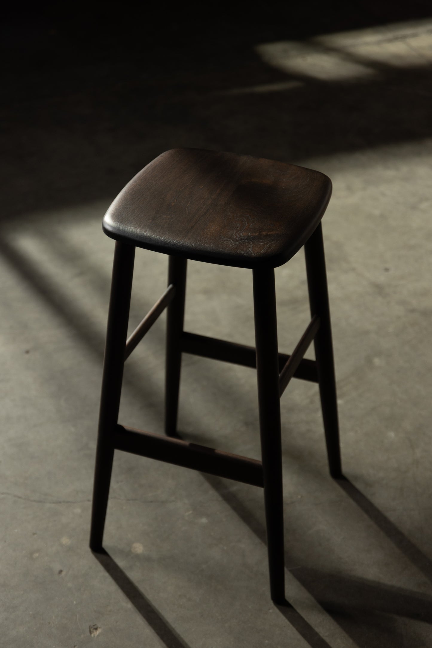 Brohm Stool in Natural Walnut