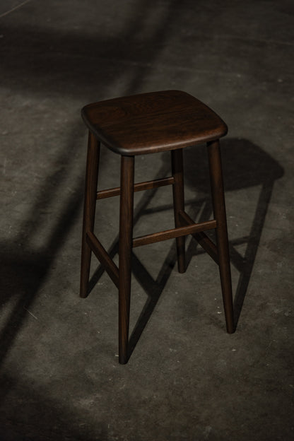 Brohm Stool in Natural Walnut