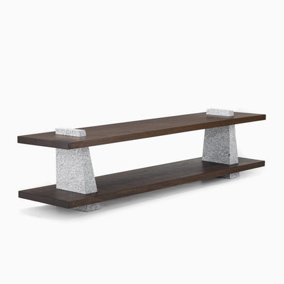 Loewen Console in Black Walnut (84x18x20)