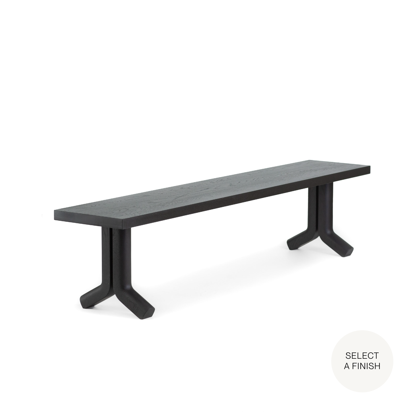 Morris Bench in Any Standard White Oak Finish (80x15x18)