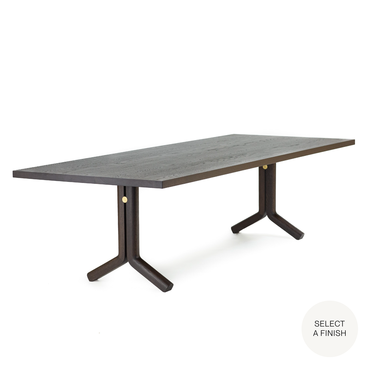Morris Pedestal Table with Customizable Options (108x42x29)