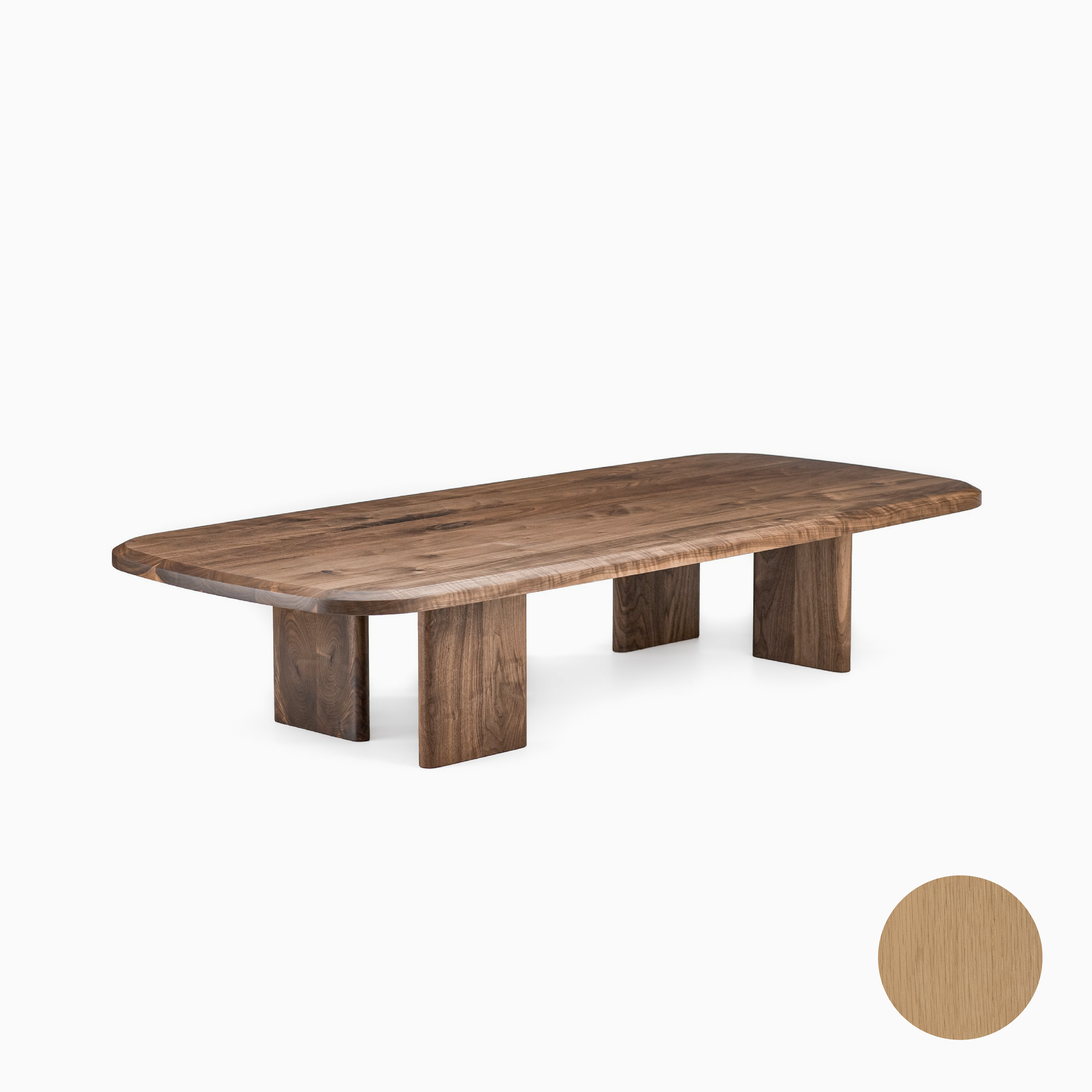 Palmer Coffee Table in Natural White Oak (55x30x14)