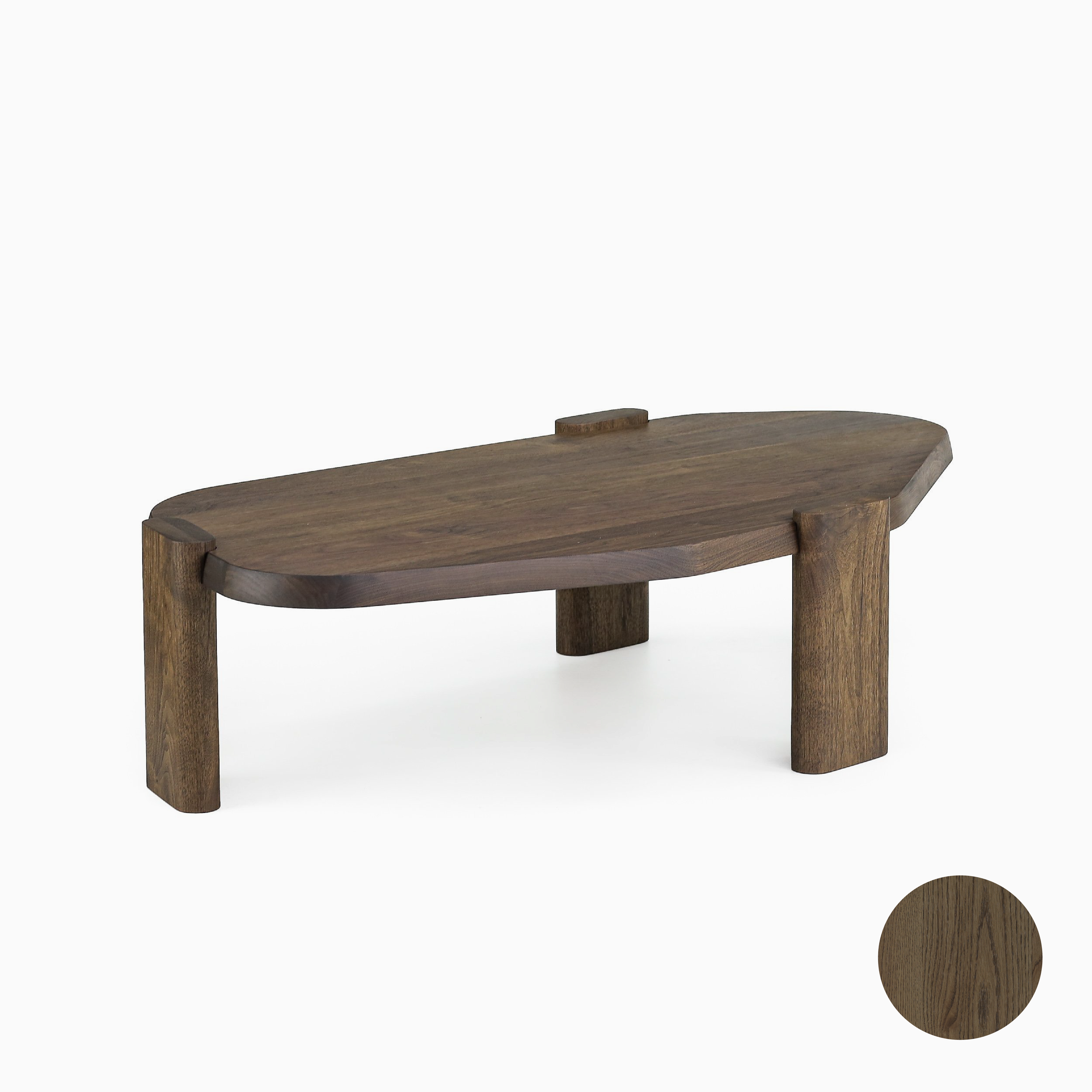 Pavilion Organic Coffee Table in Chestnut Oak (72x42x16)