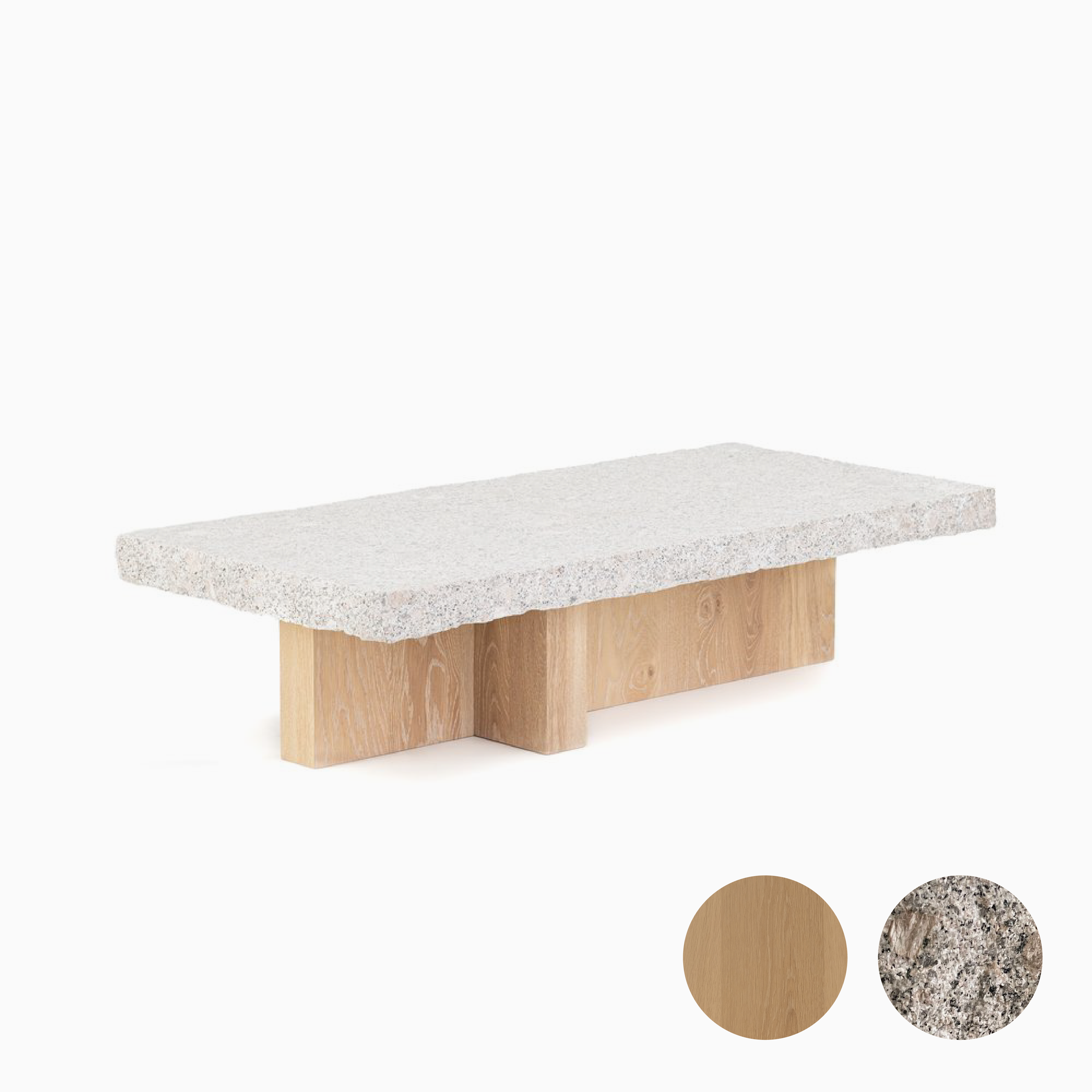 Cypress Coffee Table in Natural White Oak