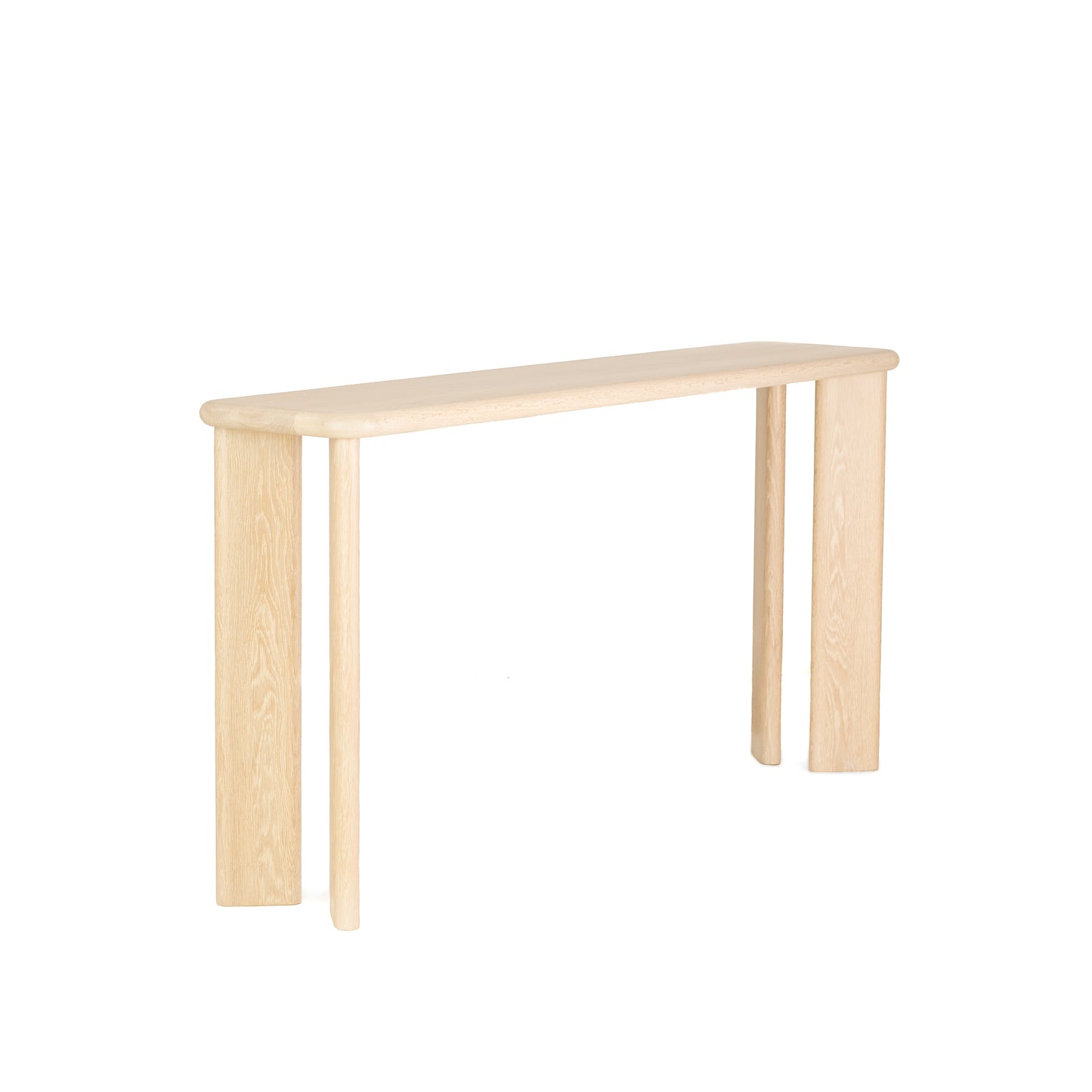 Rees Console in Nordic White Oak (80x15x36)