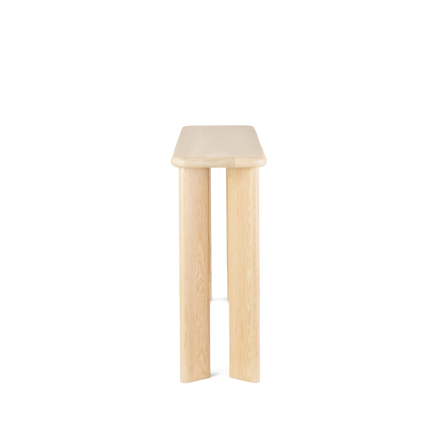 Rees Console in Nordic White Oak (80x15x36)