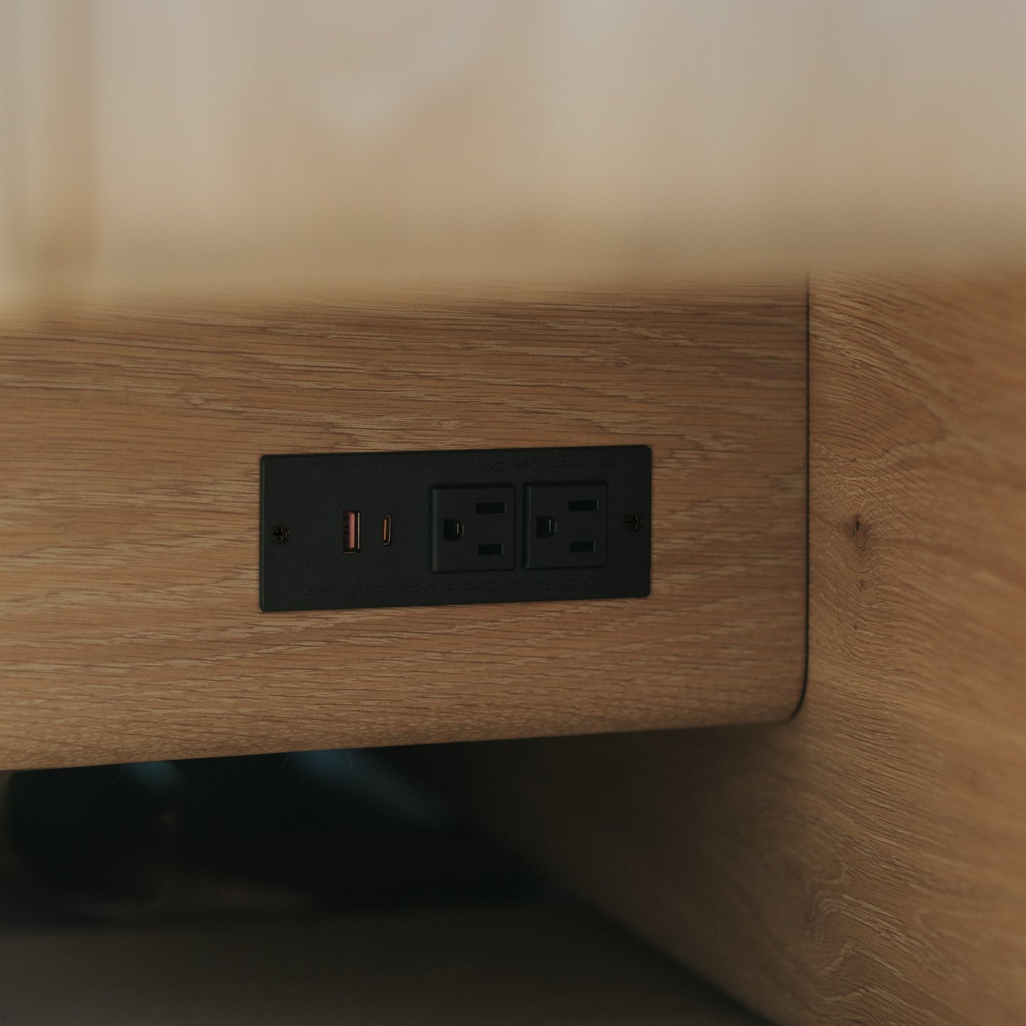 Add-On Integrated Power in Bed Rails