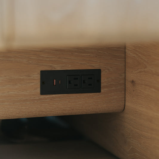 Add-On Integrated Power in Bed Rails