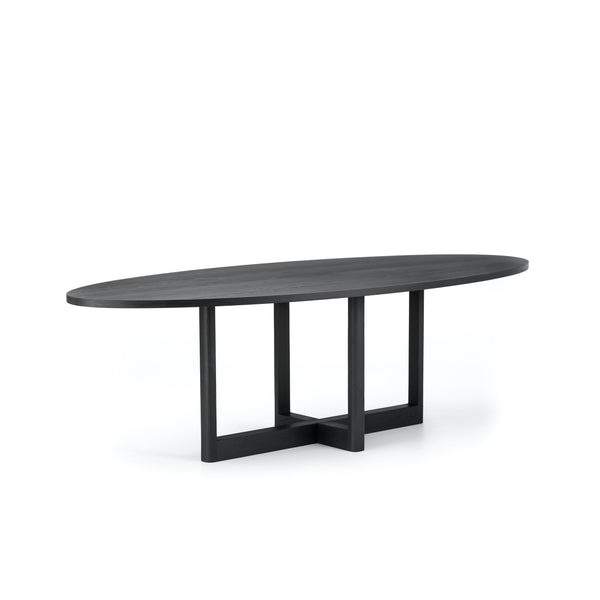 Seton Oval Pedestal Table – Lock & Mortice